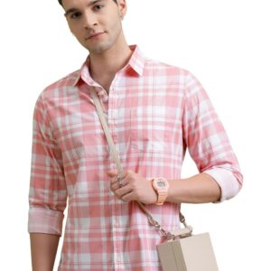 Highlander Cotton Men Shirt, Regular Fit